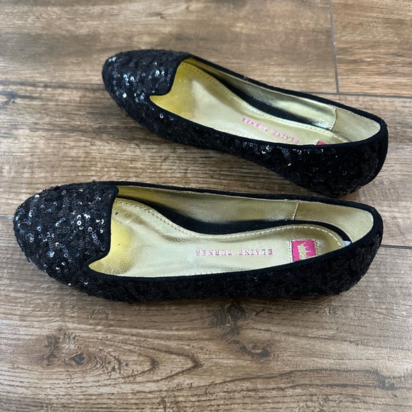 Elaine Turner Sequin Flats 6 - Picture 11 of 11